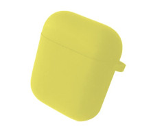 Чохол для AirPods 1/2 SILICONE CASE/MICROFIBER Yellow mag-200000129418515740