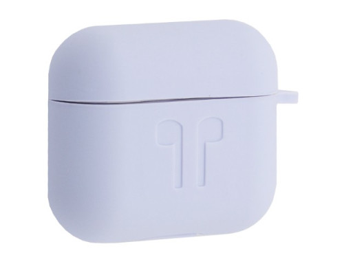 Чохол для AirPods 3 силіконовий 2мм LOGO 2в1(+ карабин) тех.пак Glycine mag-2000001538098138368