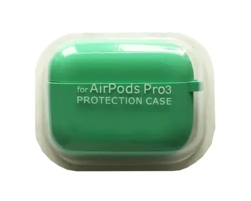 Чохол для AirPods PRO 3 SILICONE CASE/MICROFIBER Mint mag-2000001641088144604