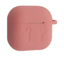 Чохол для AirPods 4 силіконовий 2мм тех.пак Dark pink mag-2000001606490138404