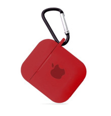 Чохол для AirPods SILICONE CASE Red mag-200000108874627617