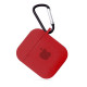Чохол для AirPods SILICONE CASE Red mag-200000108874627617
