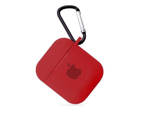 Чохол для AirPods SILICONE CASE Red mag-200000108874627617