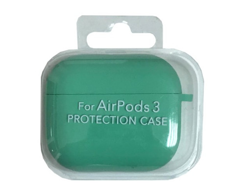 Чохол для AirPods 3 SILICONE CASE/MICROFIBER Mint mag-200000137078099810