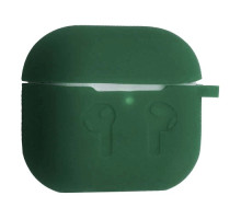 Чохол для AirPods 4 силіконовий 2мм тех.пак Dark green mag-2000001553534100353