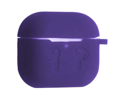 Чохол для AirPods 4 силіконовий 2мм тех.пак Purple mag-2000001571910138379