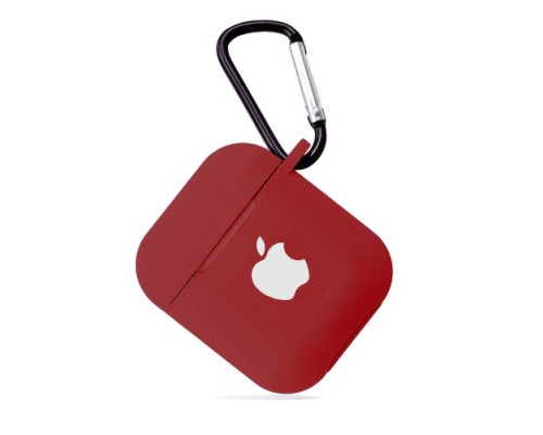 Чохол для AirPods SILICONE CASE Camelia white mag-200000108881427620