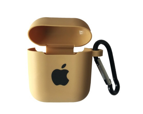 Чохол для AirPods SILICONE CASE Gold mag-20000011656078353