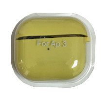 Чохол для AirPods 3 SILICONE CASE/MICROFIBER Yellow mag-200000137079799811