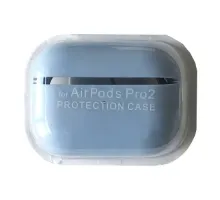 Чохол для AirPods PRO 2 SILICONE CASE/MICROFIBER Lilac mag-2000001431221146309