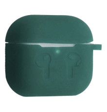 Чохол для AirPods 4 силіконовий 2мм тех.пак Pine green mag-2000001553473106427