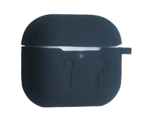 Чохол для AirPods 4 силіконовий 2мм тех.пак Midnight blue mag-2000001553558100354