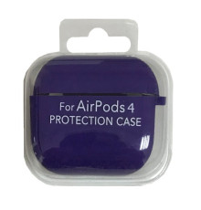 Чохол для AirPods 4 SILICONE CASE/MICROFIBER Violet mag-2000001553701131879