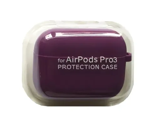 Чохол для AirPods PRO 3 SILICONE CASE/MICROFIBER Purple mag-2000001640975144593