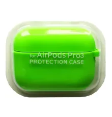 Чохол для AirPods PRO 3 SILICONE CASE/MICROFIBER Party green mag-2000001641101144606