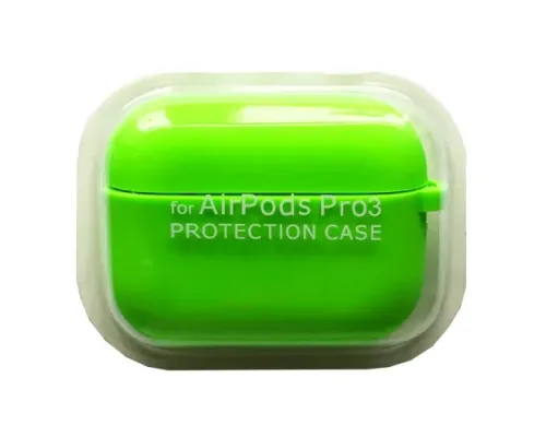 Чохол для AirPods PRO 3 SILICONE CASE/MICROFIBER Party green mag-2000001641101144606