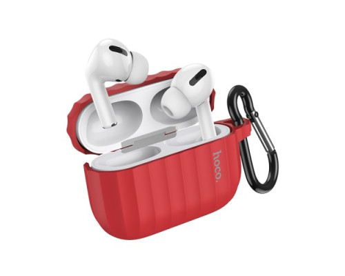 Чохол для навушників HOCO WB22 APs3 Glory series silicone protective case Red mag-693147476359434969