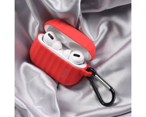 Чохол для навушників HOCO WB22 APs3 Glory series silicone protective case Red mag-693147476359434969