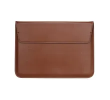 Чохол-конверт-подставка LEATHER PU для MacBook 15.4/16" Brown mag-2000001293874147535