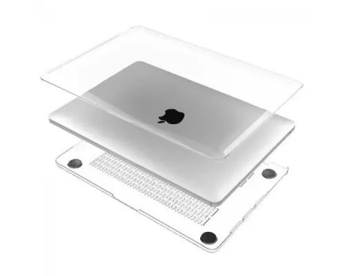 Накладка Matte Case for MacBook Air 13.6" M2/M3 (A2681/A3113) Transparent mag-2000001414545147545