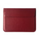 Чохол-конверт-подставка LEATHER PU для MacBook 11" Wine red mag-200000147690134743