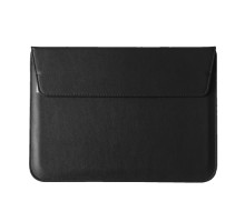 Чохол-конверт-подставка LEATHER PU для MacBook 11" Black mag-200000137244940727
