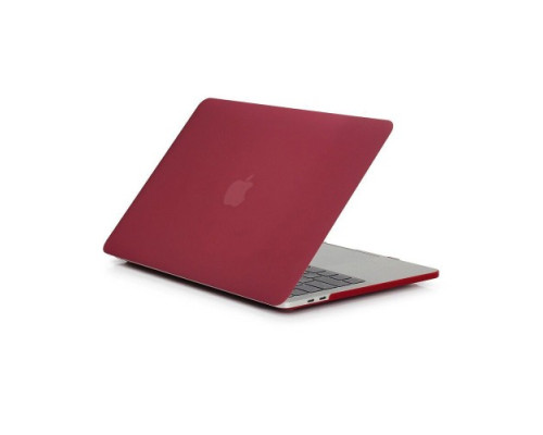 Накладка Matte Case for MacBook Air 13.6" M2/M3 (A2681/A3113) Marsala mag-200000141463713337