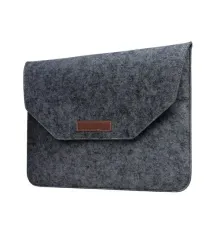 Чохол-конверт FELT BAG для MacBook 13,3" Dark grey mag-2000001293577147529