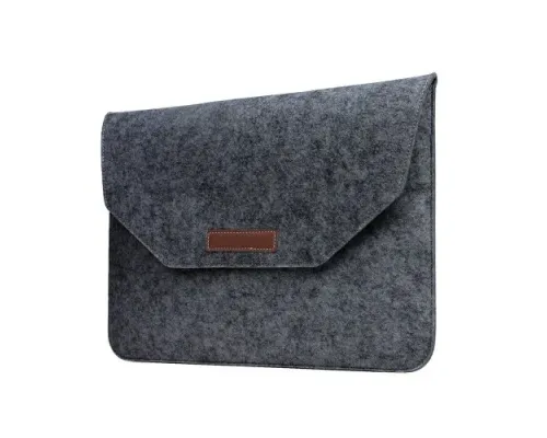 Чохол-конверт FELT BAG для MacBook 13,3" Dark grey mag-2000001293577147529