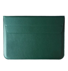 Чохол-конверт-подставка LEATHER PU для MacBook 11" Dark green mag-200000147697034750