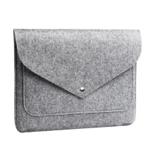 Сірий чохол-конверт для Macbook 13 New GM07-13New mag-200000127526955879