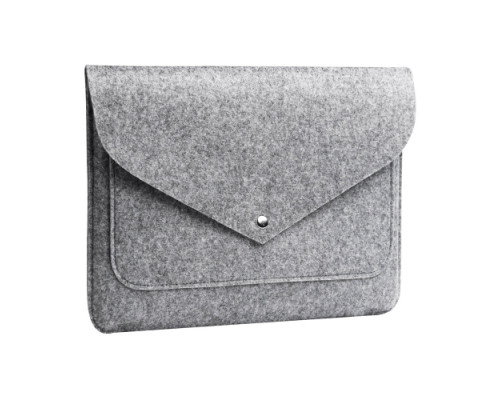 Сірий чохол-конверт для Macbook 13 New GM07-13New mag-200000127526955879
