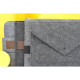 Сірий чохол-конверт для Macbook 13 New GM07-13New mag-200000127526955879