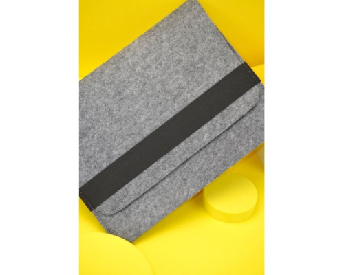 Сірий чохол-конверт для Macbook 13 New GM07-13New mag-200000127526955879