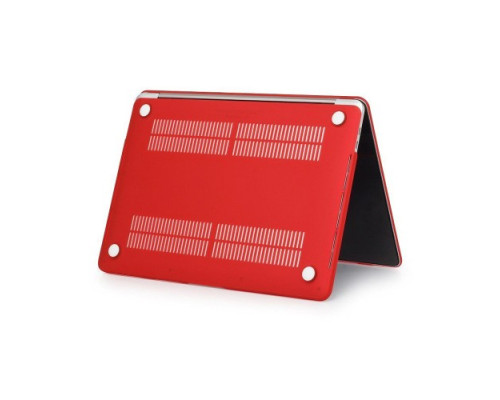 Накладка Crystal Case for MacBook New Air 13.3" M1 (A1932/A2179/A2337) Red mag-200000128830615259