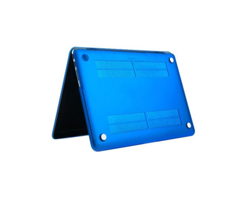 Накладка Crystal Case for MacBook New Air 13.3" M1 (A1932/A2179/A2337) Blue mag-2000001288313132546