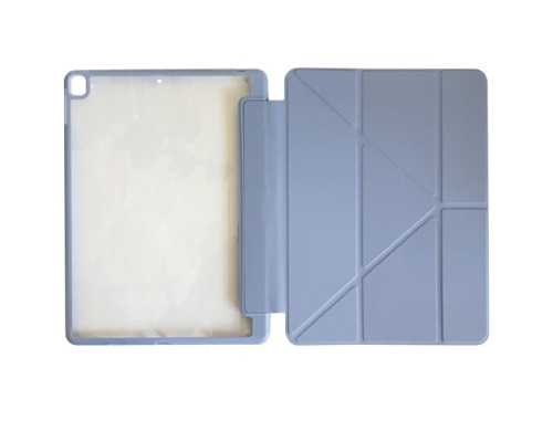 Чохол Smart Case Clear+stylus for Apple iPad 10.2 (2019/2020)/pro10.5(2017)/Air 10.5 Purple mag-2000001535851133705