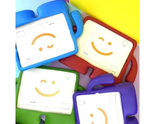 Чохол протиударний із ручками для iPad mini 1/2/3/4/5 Purple mag-2000001349007134959