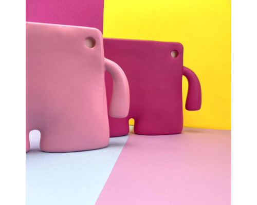 Чохол протиударний із ручками для iPad 2/3/4 Hot pink mag-2000001349106100742