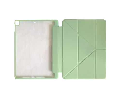 Чохол Smart Case Clear+stylus for Apple iPad 10.2 (2019/2020)/pro10.5(2017)/Air 10.5 Light Green mag-2000001535868133706