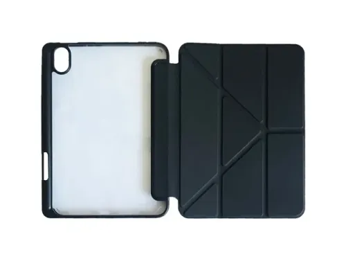 Чохол Smart Case Clear+stylus for Apple iPad Mini 6 Black mag-2000001535707150456
