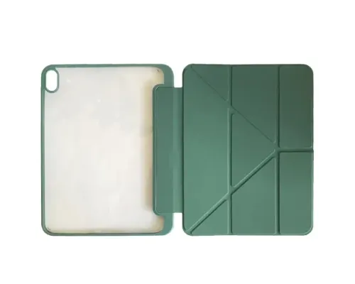 Чохол Smart Case Clear+stylus for Apple iPad 10/11-Generation 2022/2025 10.9 Green mag-2000001535882144303