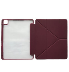 Чохол Smart Case Clear+stylus for Apple iPad Air 13 2024/2025 Dark Red mag-2000001588079133731