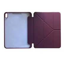 Чохол Smart Case Clear+stylus for Apple iPad 10/11-Generation 2022/2025 10.9 Dark Red mag-2000001535950144310