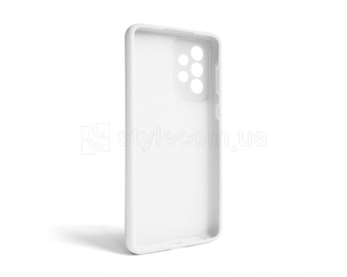 Чохол Full Silicone Case для Samsung Galaxy A53 5G/A536 (2022) white (09) (без логотипу) TPS-2710000240501
