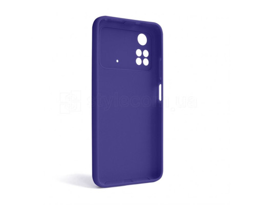 Чохол Full Silicone Case для Xiaomi Poco M4 Pro 5G violet (36) (без логотипу) TPS-2710000241331