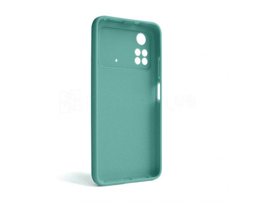 Чохол Full Silicone Case для Xiaomi Poco M4 Pro 5G turquoise (17) (без логотипу) TPS-2710000241324