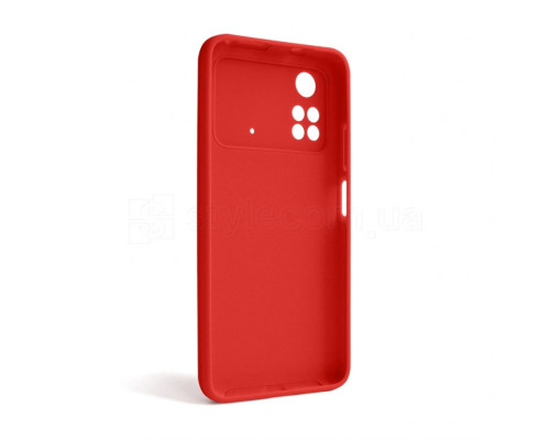 Чохол Full Silicone Case для Xiaomi Poco M4 Pro 5G red (14) (без логотипу) TPS-2710000241294