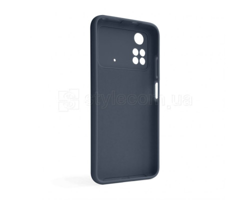 Чохол Full Silicone Case для Xiaomi Poco M4 Pro 4G dark blue (08) (без логотипу) TPS-2710000241140
