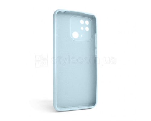 Чохол Full Silicone Case для Xiaomi Redmi 10C light blue (05) (без логотипу) TPS-2710000241911